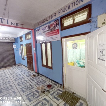 Campus Corridor & Lab Entrance